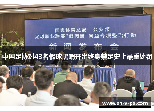 中国足协对43名假球黑哨开出终身禁足史上最重处罚