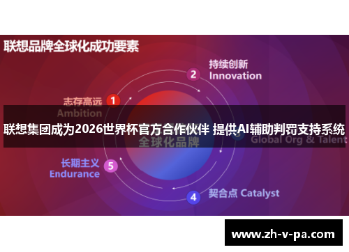 联想集团成为2026世界杯官方合作伙伴 提供AI辅助判罚支持系统 联想集团成为2026世界杯官方合作伙伴 提供AI辅助判罚支持系统